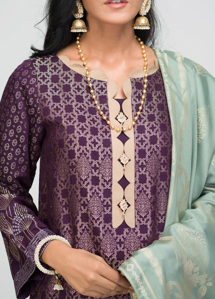 Salitex Viscose Jacquard Suits Unstitched 3 Piece SL21VJ-2 WK-00858 - Winter Collection