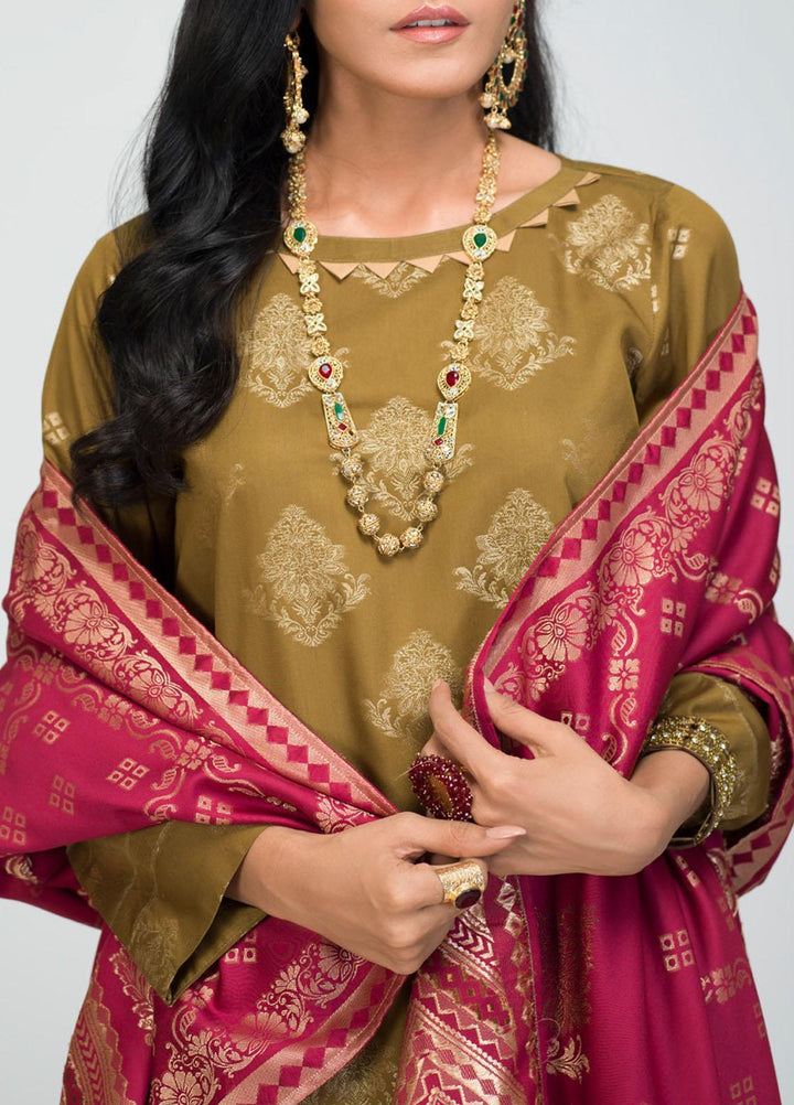 Salitex Viscose Jacquard Suits Unstitched 3 Piece SL21VJ-2 WK-00860 - Winter Collection