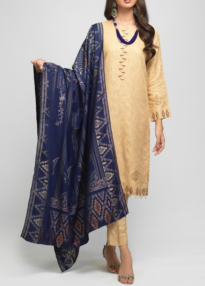 Salitex Viscose Jacquard Suits Unstitched 3 Piece SL21VJ WK-00810 - Winter Collection