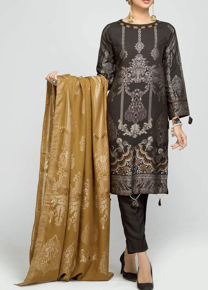 Salitex Viscose Jacquard Suits Unstitched 3 Piece SL21VJ WK-00811 - Winter Collection