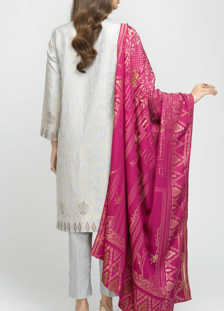 Salitex Viscose Jacquard Suits Unstitched 3 Piece SL21VJ WK-00812 - Winter Collection