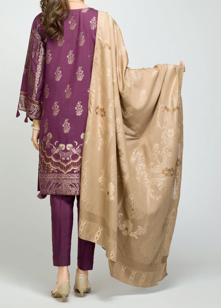 Salitex Viscose Jacquard Suits Unstitched 3 Piece SL21VJ WK-00813 - Winter Collection