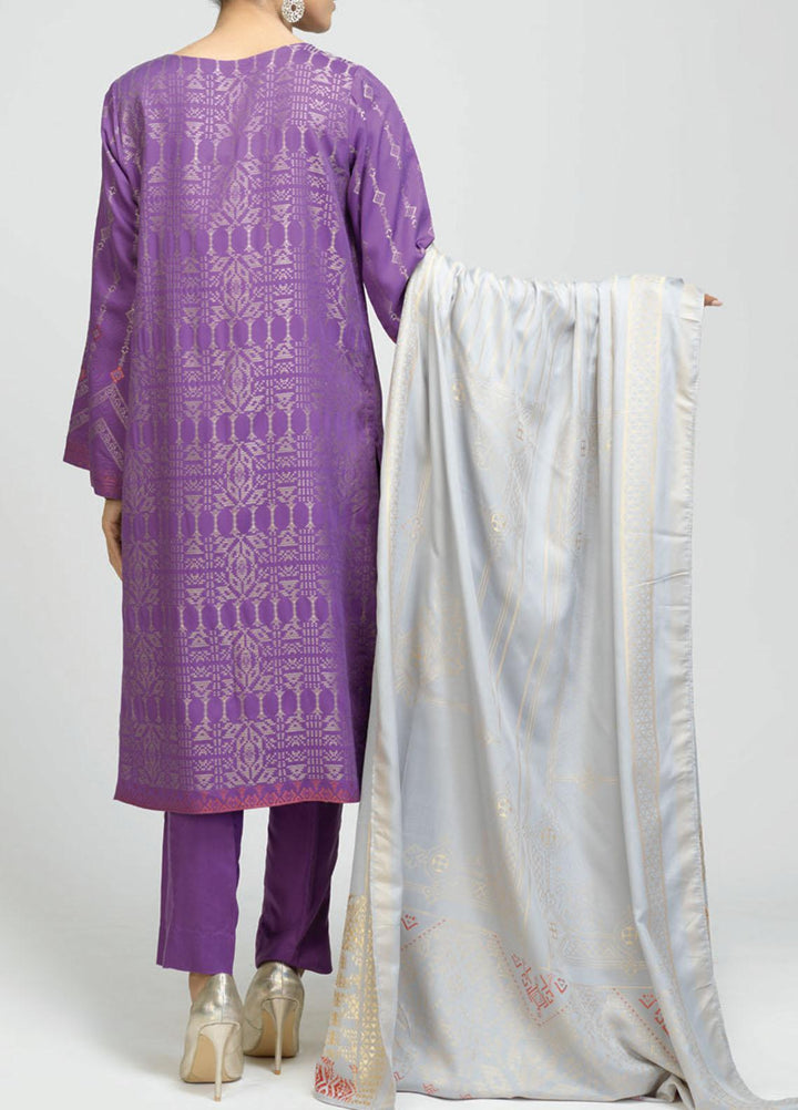 Salitex Viscose Jacquard Suits Unstitched 3 Piece SL21VJ WK-00814 - Winter Collection