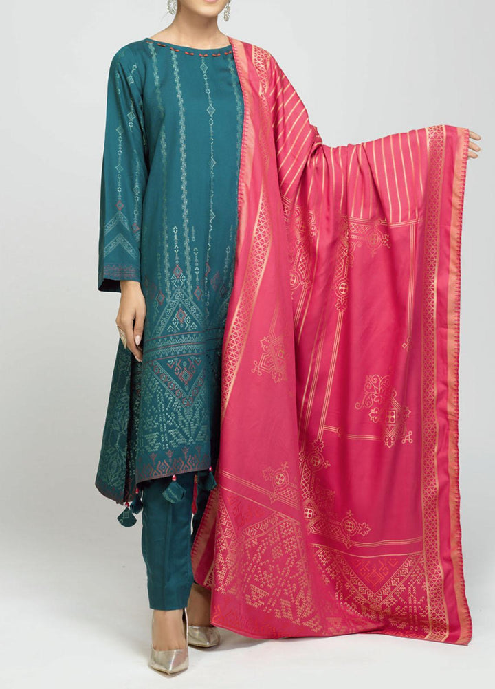 Salitex Viscose Jacquard Suits Unstitched 3 Piece SL21VJ WK-00815 - Winter Collection