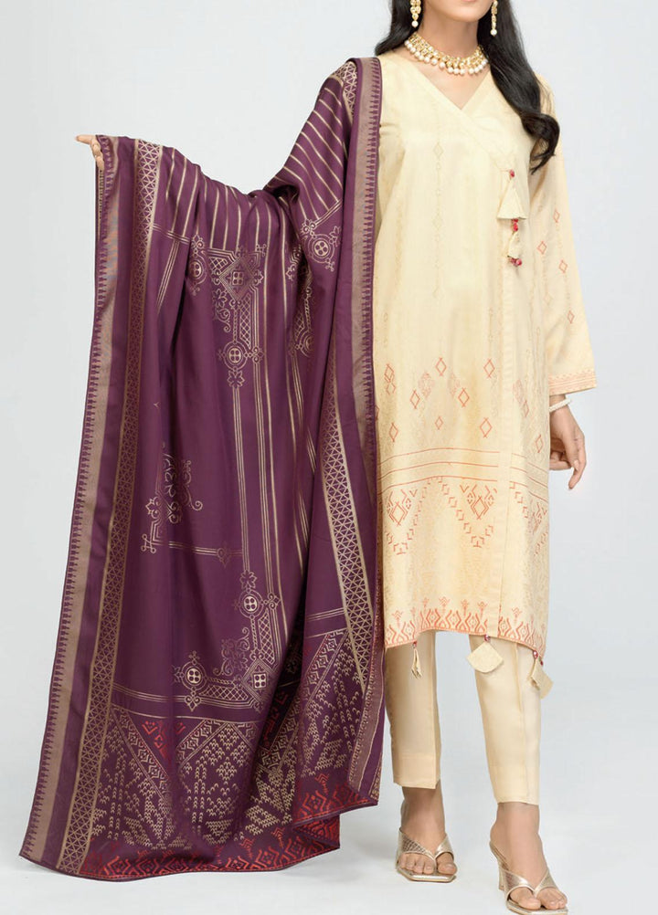 Salitex Viscose Jacquard Suits Unstitched 3 Piece SL21VJ WK-00816 - Winter Collection