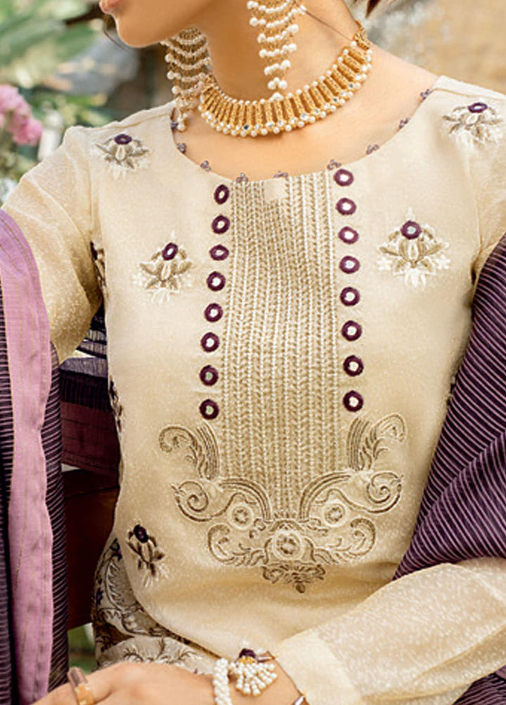 Salitex Embroidered Jacquard Suits Unstitched 3 Piece ST21VE WK-00657 - Luxury Collection