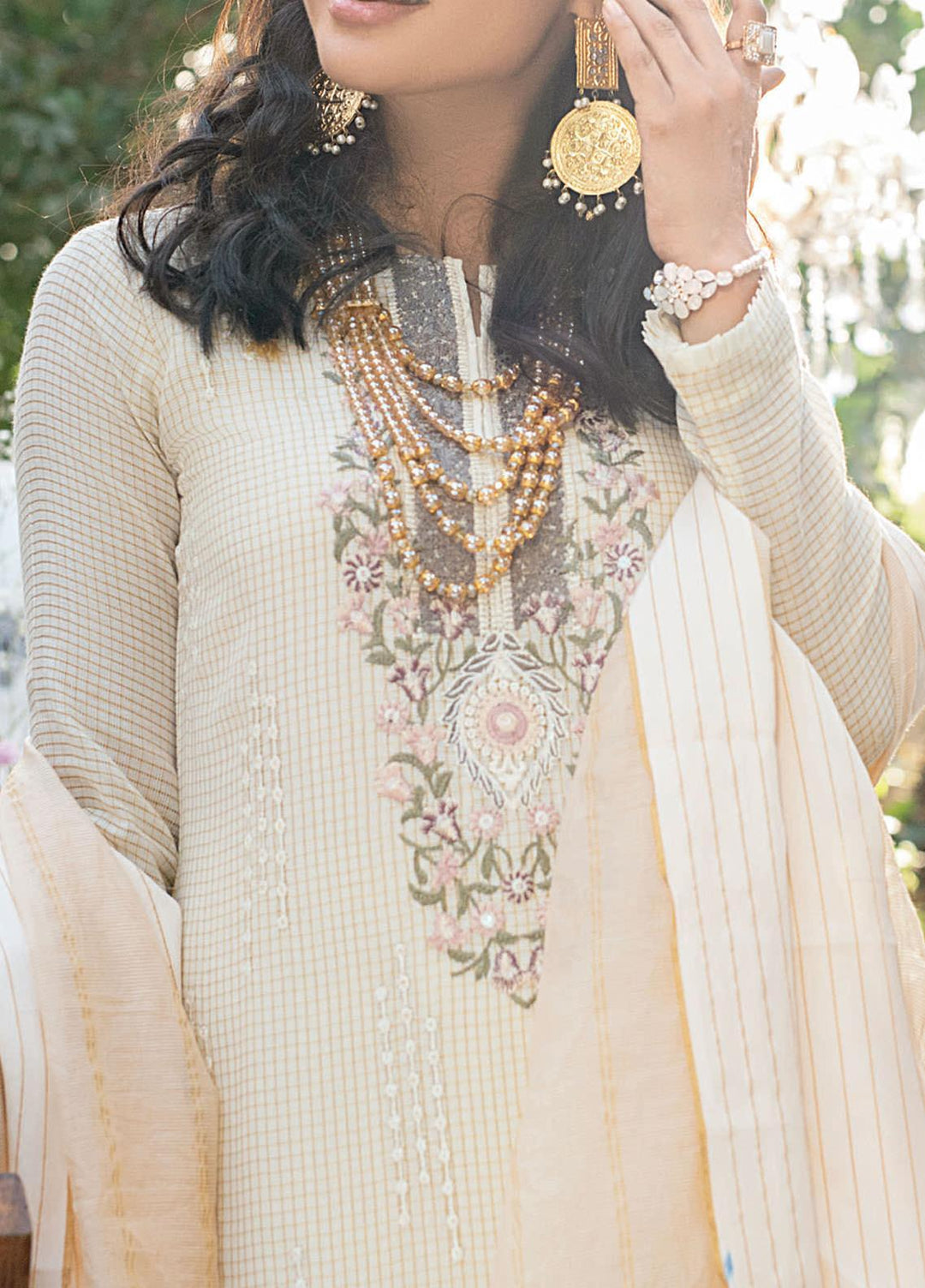 Salitex Embroidered Jacquard Suits Unstitched 3 Piece ST21VE WK-00663 - Luxury Collection