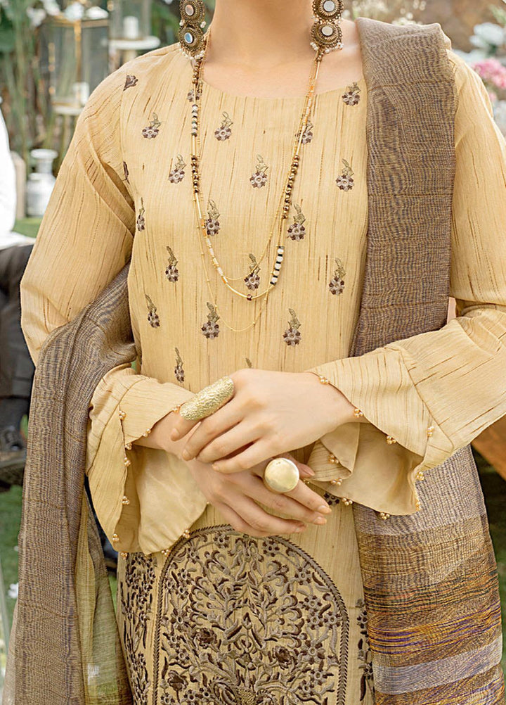 Salitex Embroidered Jacquard Suits Unstitched 3 Piece ST21VE WK-00666 - Luxury Collection