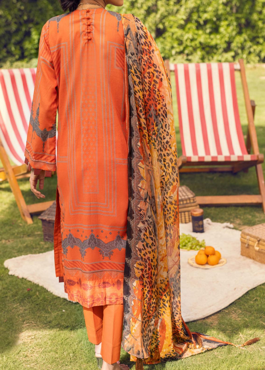 Zure By Salitex Embroidered Lawn Suits Unstitched 3 Piece ST22L WK-01033AUT - Summer Collection