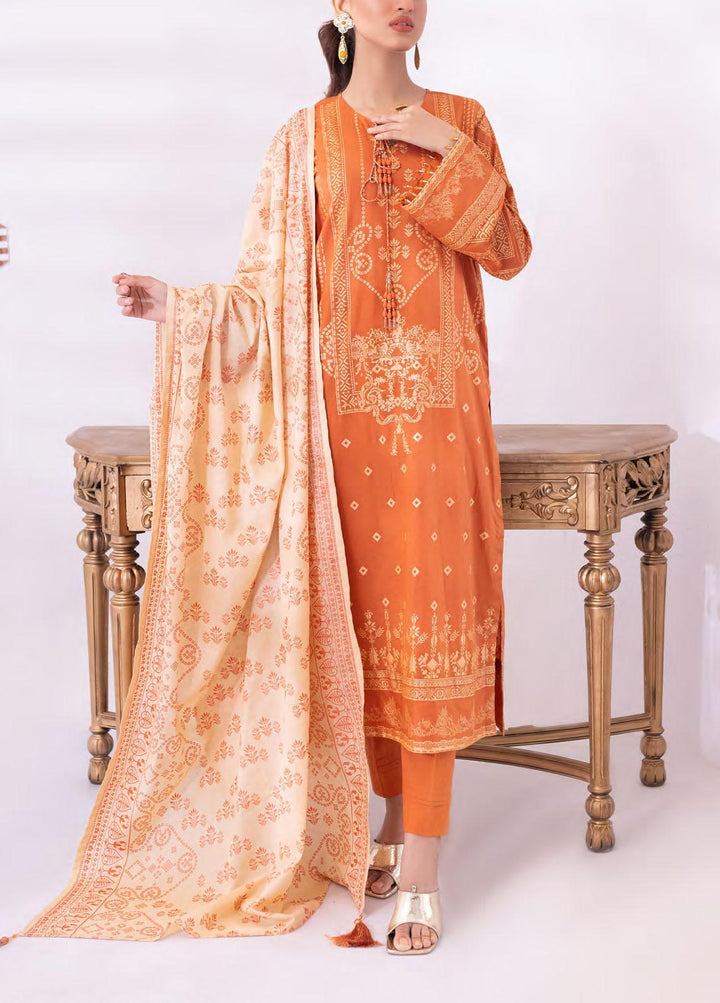 Sana & Sara By Salitex Printed Lawn Suits Unstitched 3 Piece ST22SS SS-00053AUT - Summer Collection