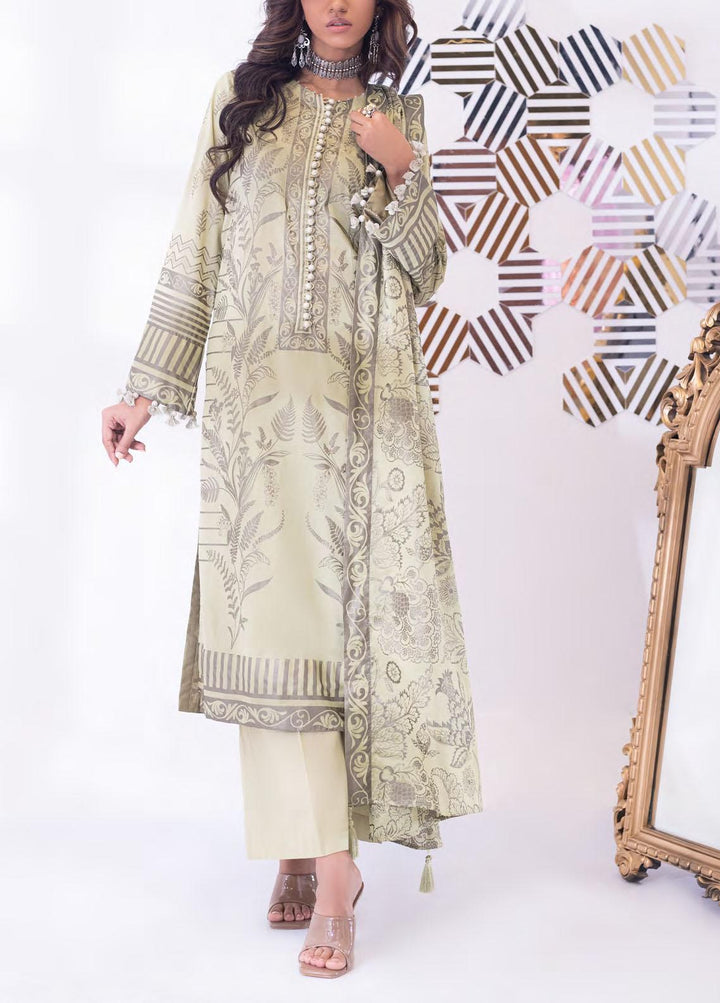 Sana & Sara By Salitex Printed Lawn Suits Unstitched 3 Piece ST22SS SS-00057BUT - Summer Collection