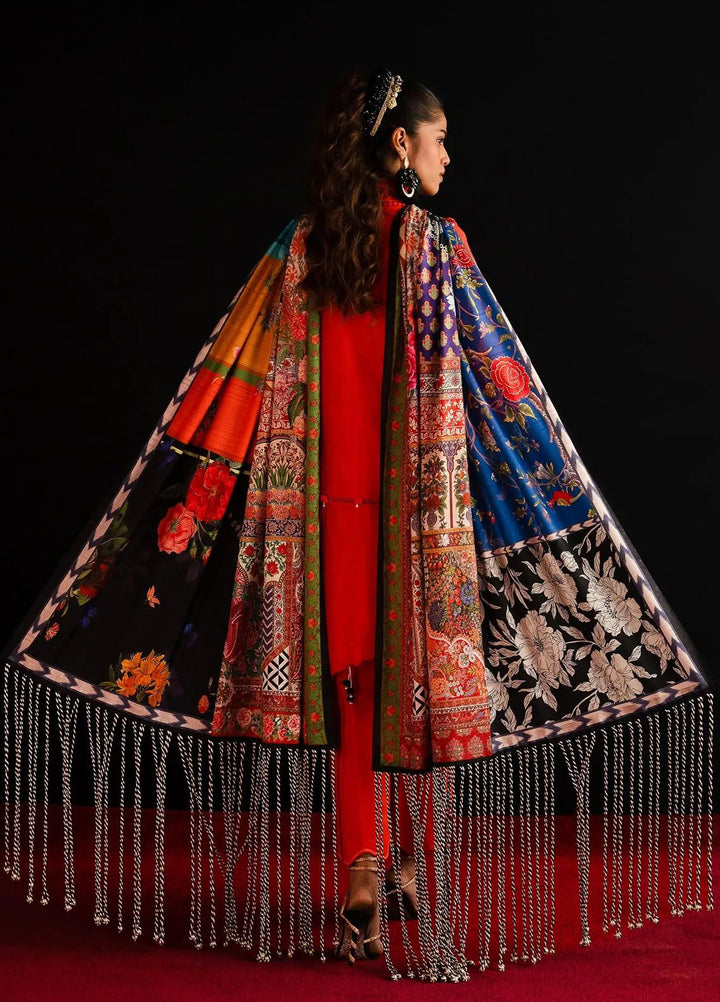 Sana Safinaz Embroidered Lawn Suits Unstitched 3 Piece SS24UL 1A - Luxury Collection