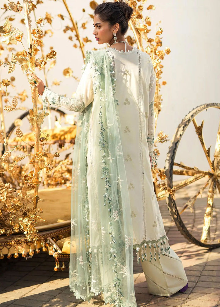 Sana Safinaz Embroidered Lawn Suits Unstitched 3 Piece SS24UL 3A - Luxury Collection