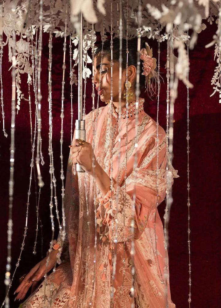 Sana Safinaz Embroidered Lawn Suits Unstitched 3 Piece SS24UL 7A - Luxury Collection