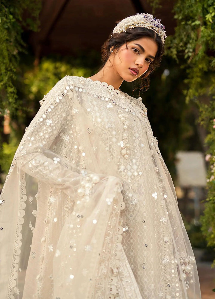 Sana Safinaz Embroidered Net Suits Unstitched 3 Piece SS24UL 2A - Luxury Collection