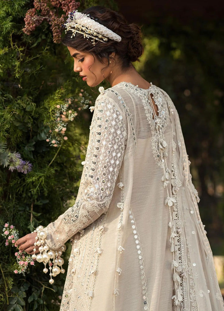 Sana Safinaz Embroidered Net Suits Unstitched 3 Piece SS24UL 2A - Luxury Collection