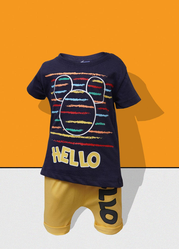 Sanaulla Exclusive Range   Suits for Boys -  2168 Dark Blue