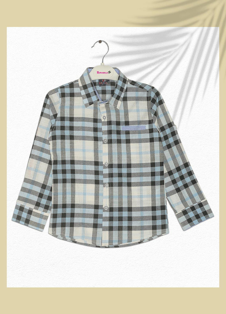 Sanaulla Exclusive Range  Fancy Shirts for Boys -  SU22BS 342765 Multi 3