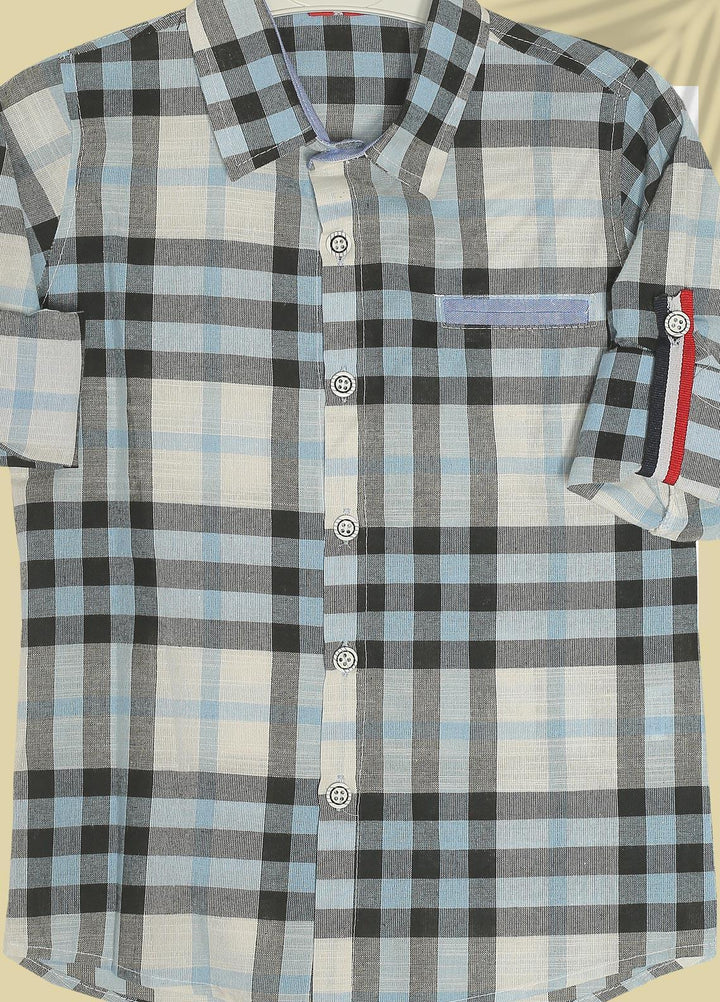 Sanaulla Exclusive Range  Fancy Shirts for Boys -  SU22BS 342765 Multi 3