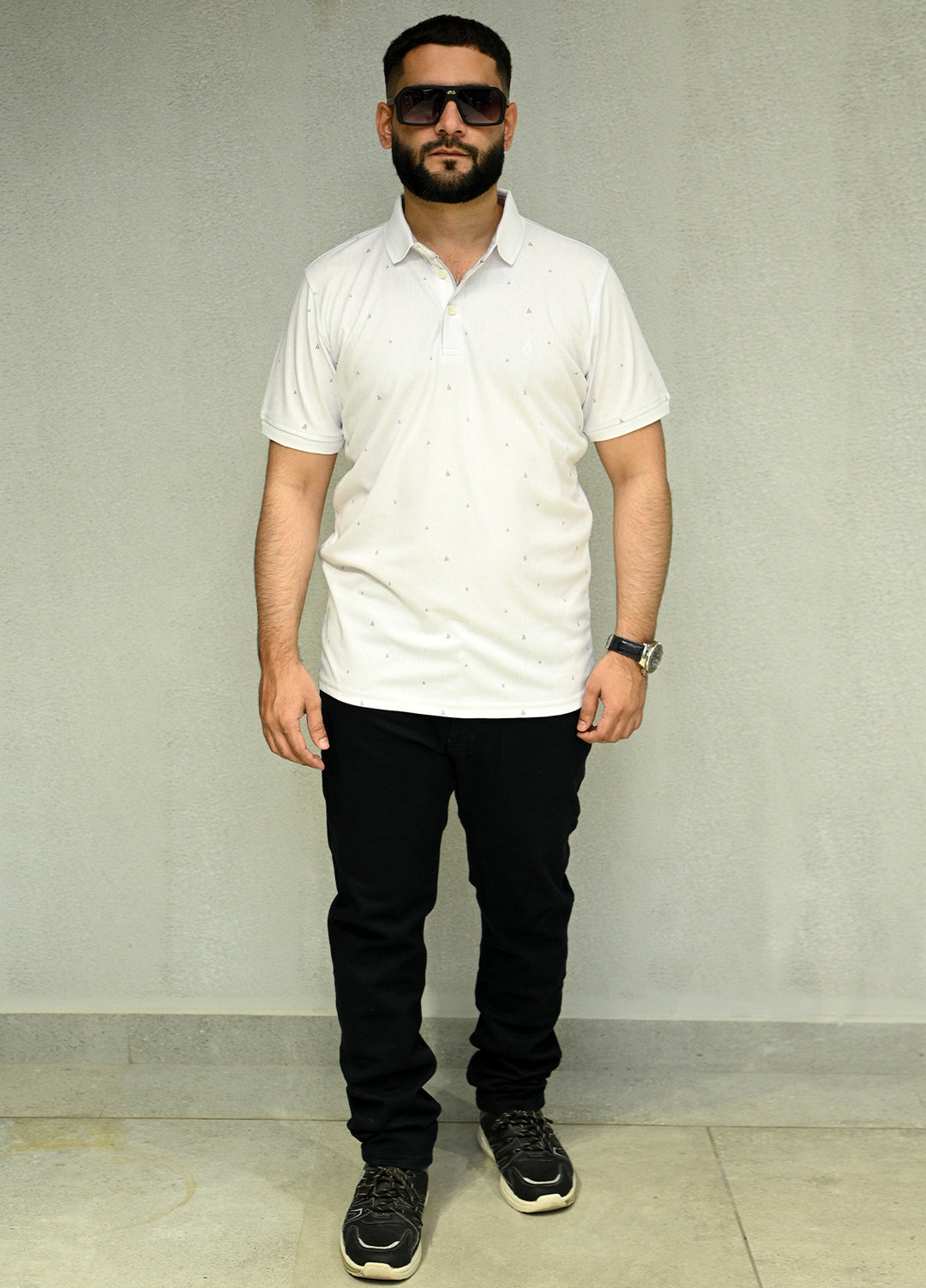 Sanaulla Exclusive Casual Cotton Polo 2010 White