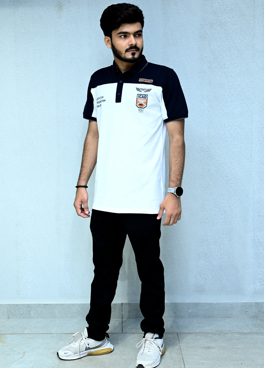 Sanaulla Exclusive Casual Cotton Polo 2026 White