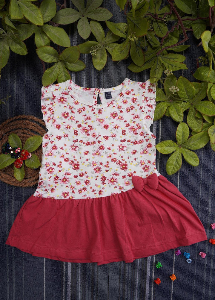 Sanaulla Exclusive Range  Fancy Frocks for Girls -  132936 Rust