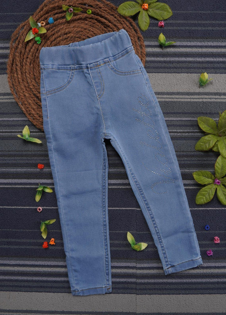 Sanaulla Exclusive Range Denim Casual Jeans for Girls -   1111226860 Blue
