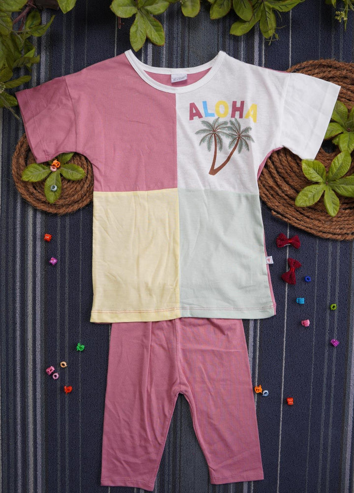 Sanaulla Exclusive Range Cotton Casual Girls Suit -  131067 Rust