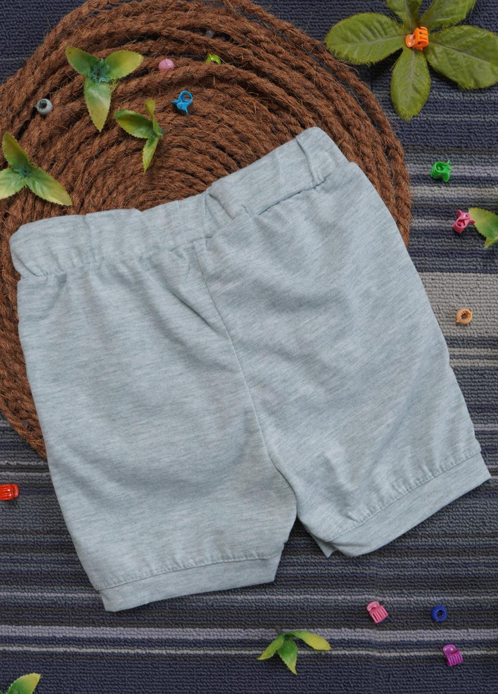 Sanaulla Exclusive Range Cotton Casual Short for Girls -   70530 Sea Green