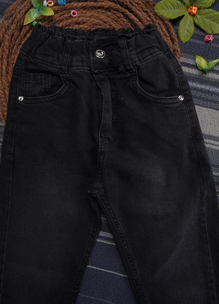 Sanaulla Exclusive Range Denim Casual Jeans for Girls -  0119 Black