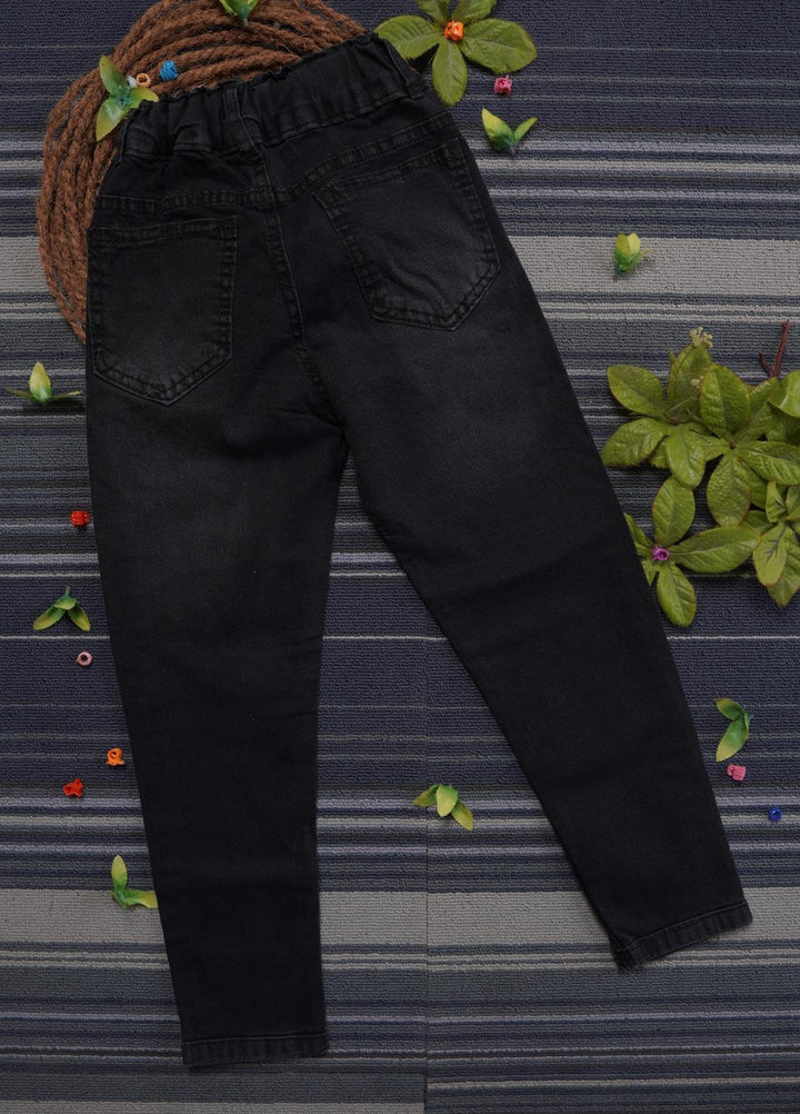 Sanaulla Exclusive Range Denim Casual Jeans for Girls -  0119 Black