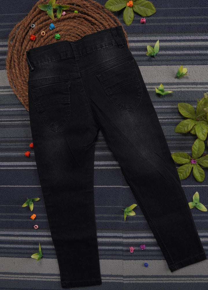Sanaulla Exclusive Range Denim Casual Jeans for Girls -   0116 Black