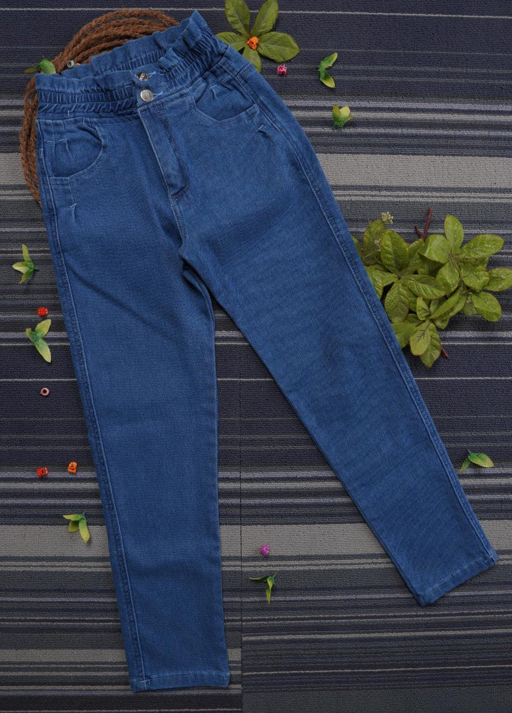 Sanaulla Exclusive Range Denim Casual Jeans for Girls -   5016 Blue