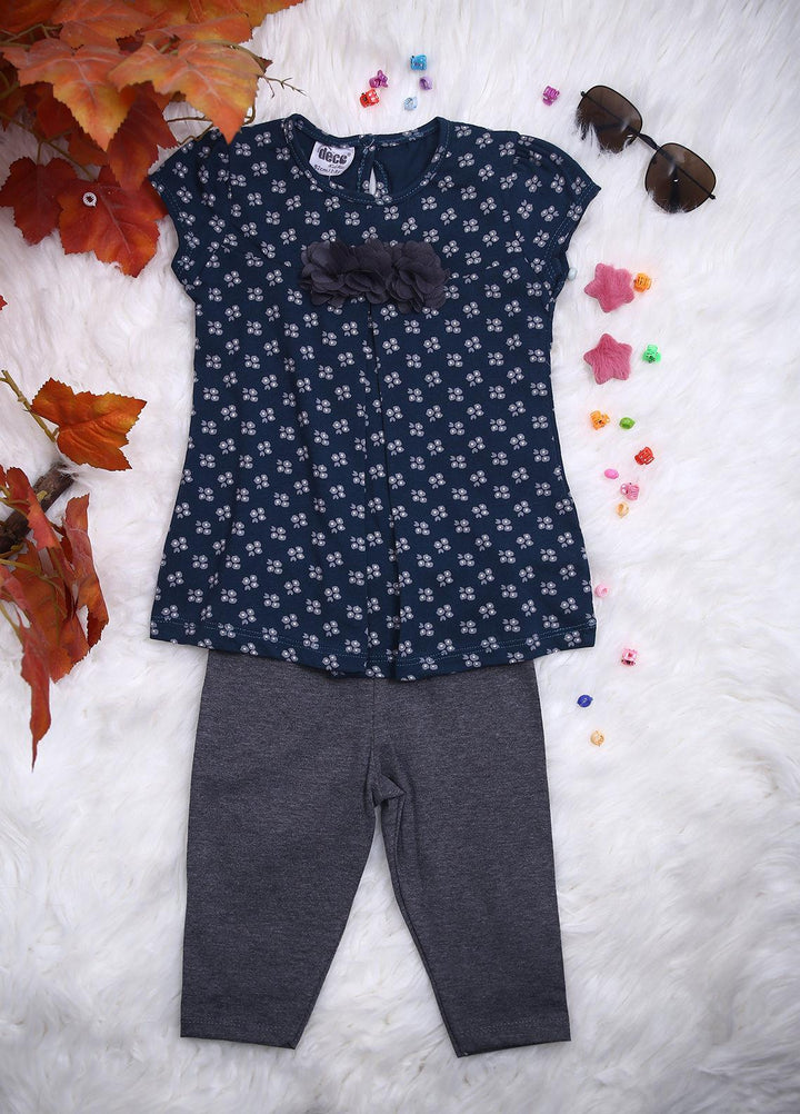 Sanaulla Exclusive Range Cotton Casual Girls 2 Piece -  98059 Green