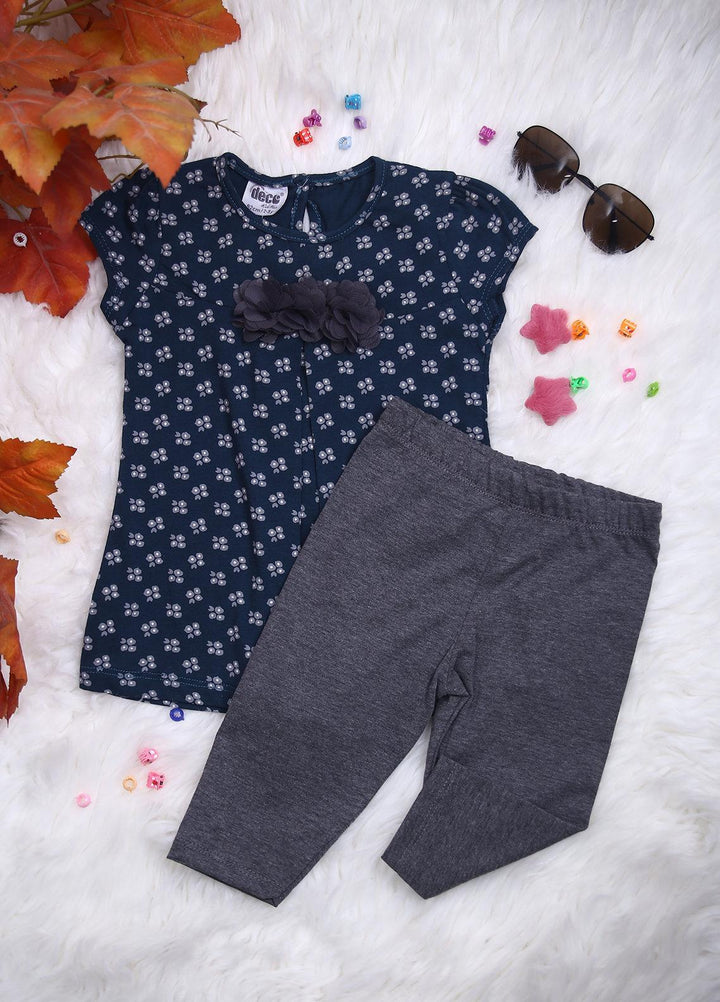 Sanaulla Exclusive Range Cotton Casual Girls 2 Piece -  98059 Green