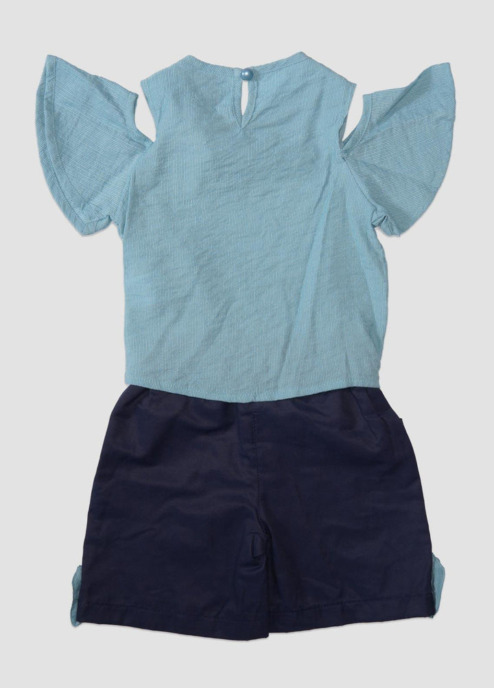 Sanaulla Exclusive Range  Fancy Suit for Girls -  10070 Green