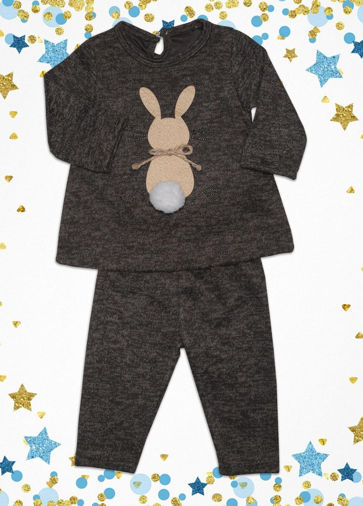 Sanaulla Exclusive Range  Fancy Suit for Girls -  SU22KW  340052 Brown