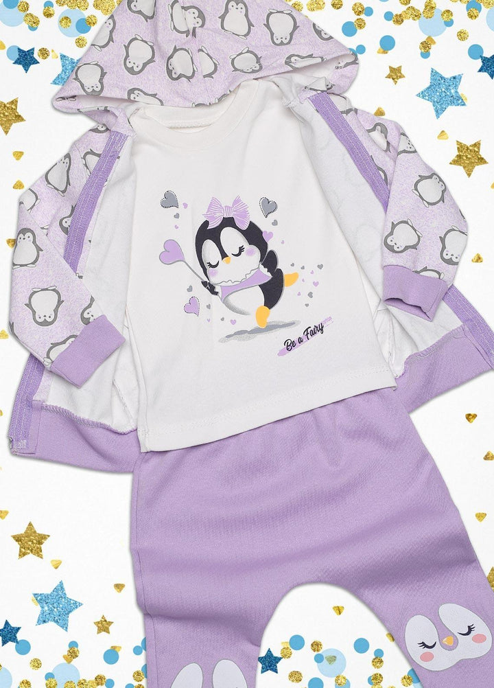 Sanaulla Exclusive Range  Fancy Girls Suit -  SU22KW  332370 purple