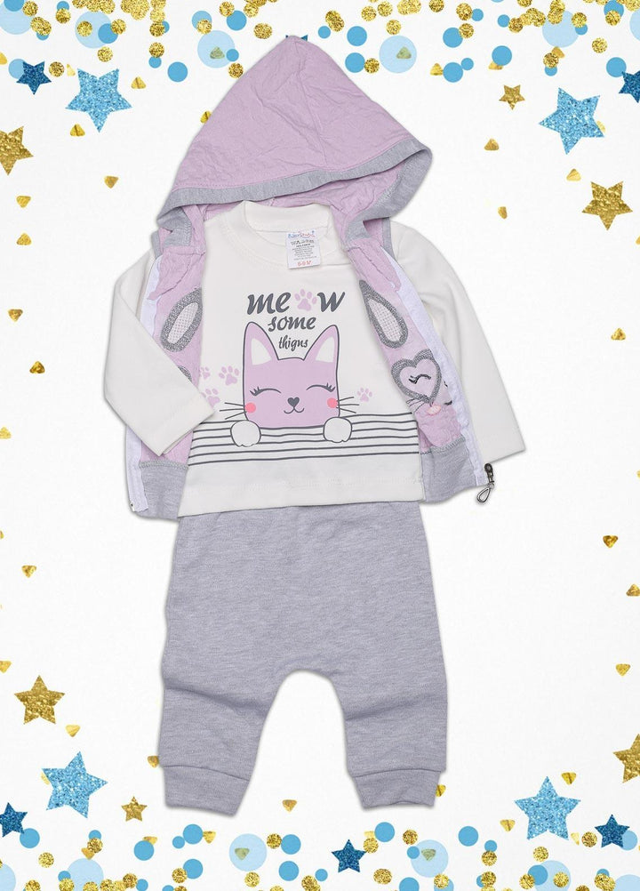 Sanaulla Exclusive Range  Fancy Girls Suit -  SU22KW  342962 purple