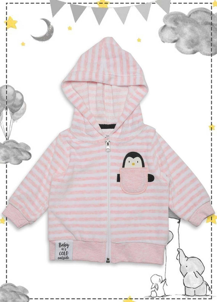 Sanaulla Exclusive Range  Fancy Jacket for Kids -  127231 Pink