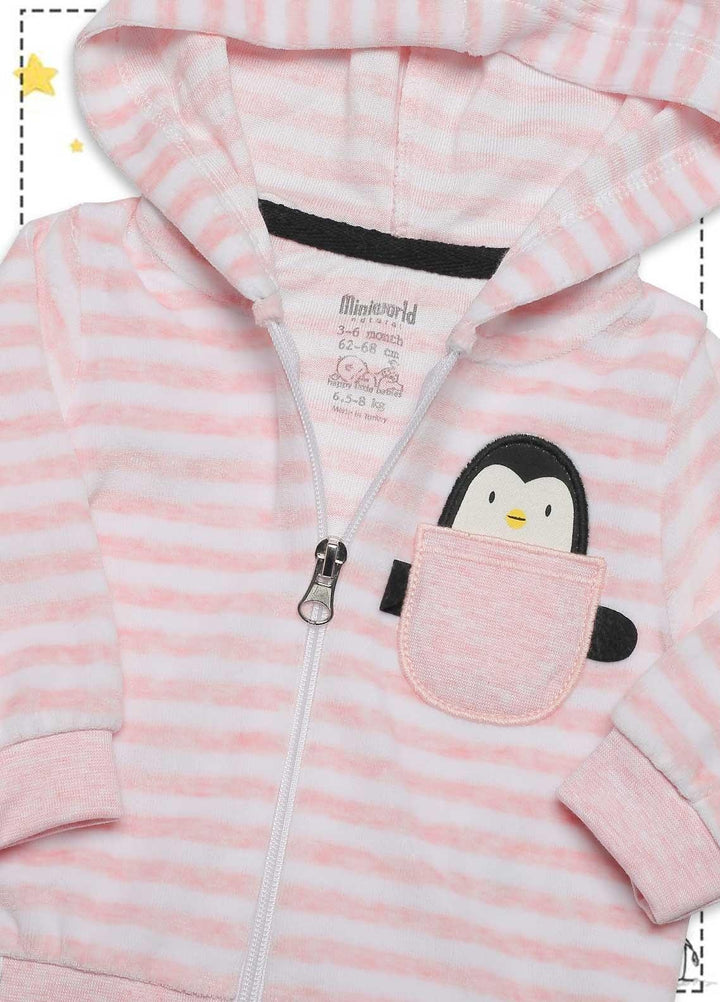 Sanaulla Exclusive Range  Fancy Jacket for Kids -  127231 Pink