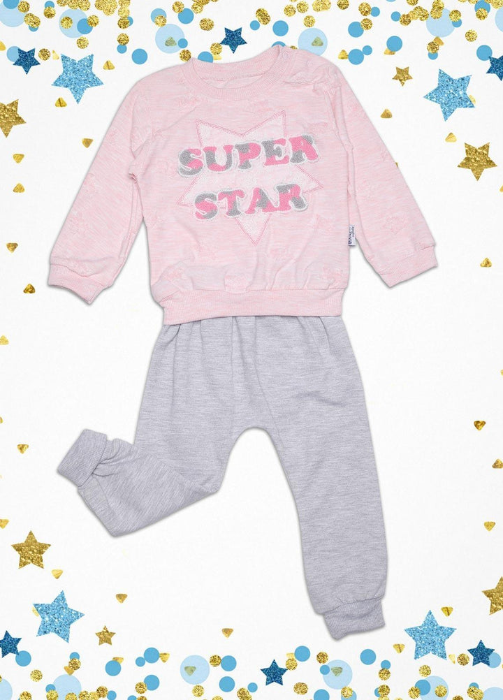 Sanaulla Exclusive Range  Fancy Girls Suit -  SU22KW 340512 Pink