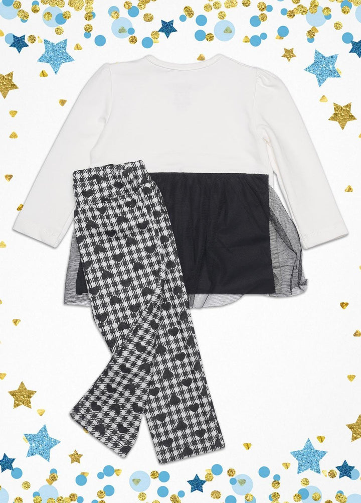 Sanaulla Exclusive Range  Fancy Girls Suit -  SU22KW 339030 White