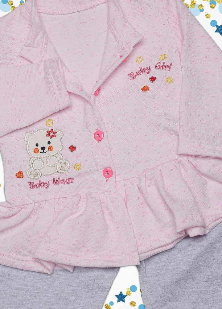 Sanaulla Exclusive Range  Fancy Suit for Girls -  SU22KW 333420 Pink