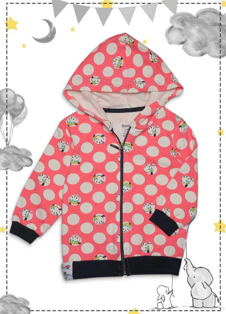 Sanaulla Exclusive Range  Fancy Kids Jacket -  342033 Pink