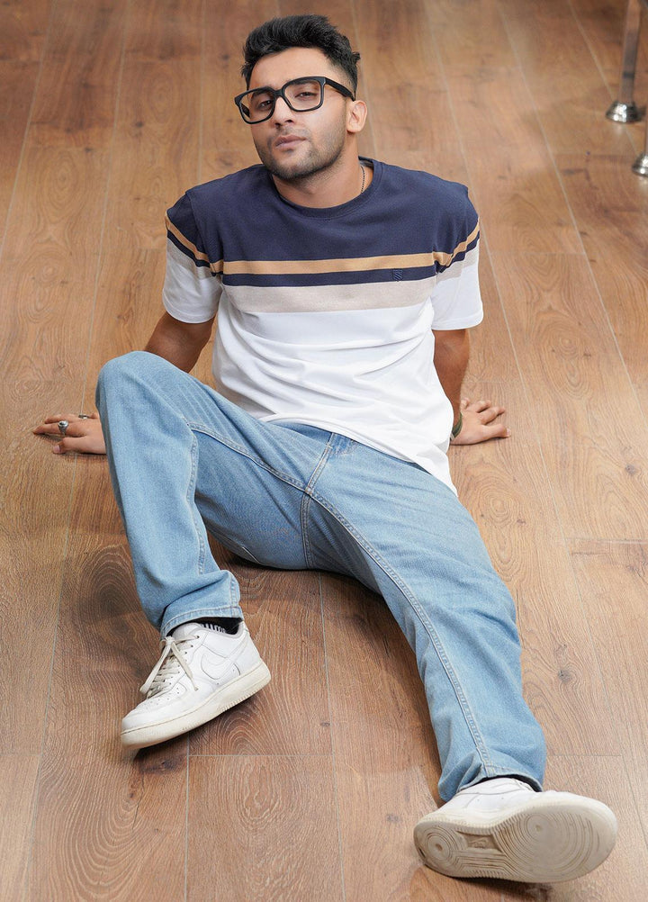 Sanaulla Exclusive Range Polo for Men - D-1520 Multi-02