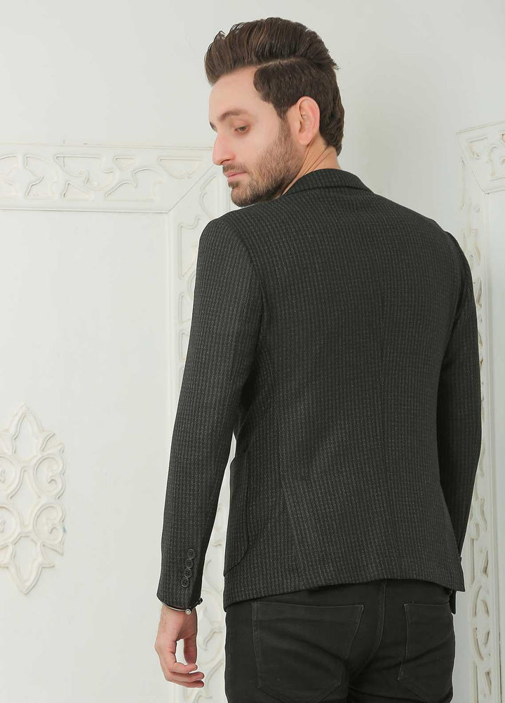 Sanaulla Exclusive Range  Casual Blazers for Men -  SU22MB PV Blazer 424 01 Black