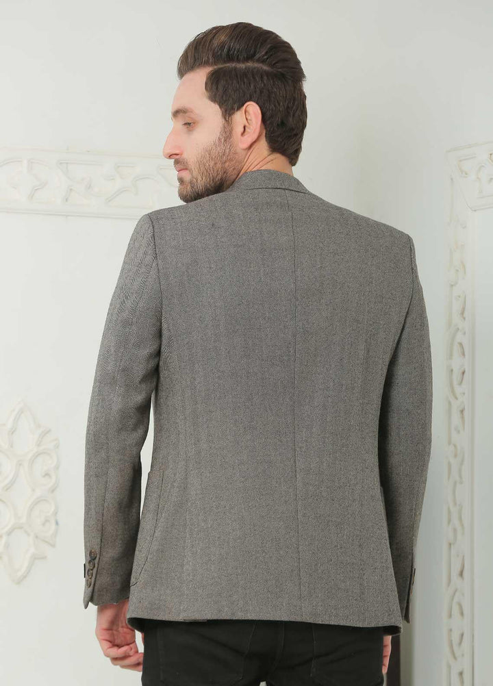 Sanaulla Exclusive Range  Casual Men Blazers -  SU22MB Wool Blazer A319 09 Beige