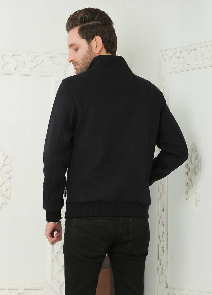 Sanaulla Exclusive Range  Casual Men Jackets -  SU21MJ D-01 Blue