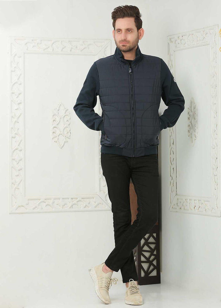 Sanaulla Exclusive Range  Casual Men Jackets -  SU21MJ 9037 Blue